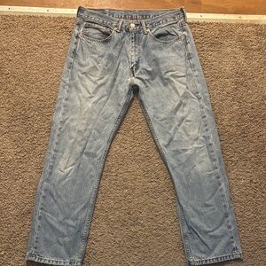 Levi Strauss & Co Men’s W34L30 Light Wash Loose Fit Excellent Condition